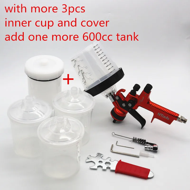 High Quality With no-clean cup spray gun professional Gravity spray gun car paint gun painted high efficiency RP 1.3mm NOZZLE
High Quality With no-clean cup spray gun professional Gravity spray gun car paint gun painted high efficiency RP 1.3mm NOZZLE
