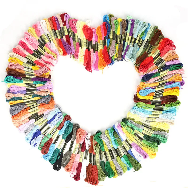 8Pcs/50Pcs Sewing Supplies Color Rainbow Cotton Thread DIY Craft Embroidery Cross-Stitch Sewing Threads Set Knitting Accessories
8Pcs/50Pcs Sewing Supplies Color Rainbow Cotton Thread DIY Craft Embroidery Cross-Stitch Sewing Threads Set Knitting Accessories