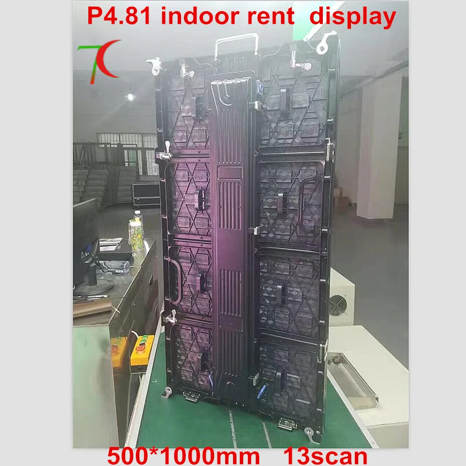 Indoor P4.81 500*1000mm die-casting aluminum cabinet for rental , SMD,13scan,43624dot/sqm
Indoor P4.81 500*1000mm die-casting aluminum cabinet for rental , SMD,13scan,43624dot/sqm