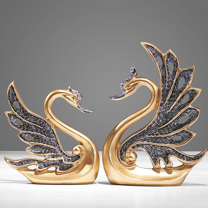 Home decoration crafts couple swan ornaments wedding decoration creative home decoration accessories living room ornaments
Home decoration crafts couple swan ornaments wedding decoration creative home decoration accessories living room ornaments