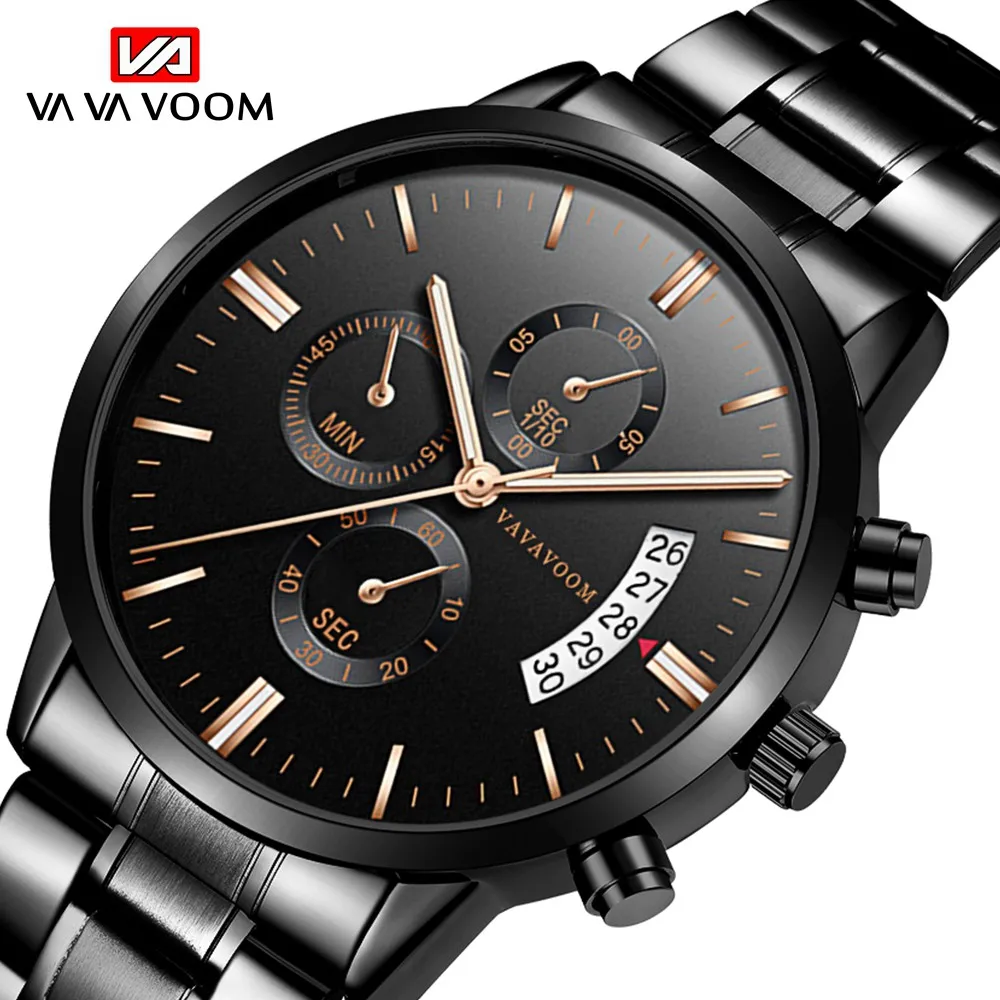 Mens Watches Top Brand Luxury Business Waterproof Wristwatch Relojes 2019 Watch Men Fashion Sport Quartz Clock Relogio Masculino
Mens Watches Top Brand Luxury Business Waterproof Wristwatch Relojes 2019 Watch Men Fashion Sport Quartz Clock Relogio Masculino