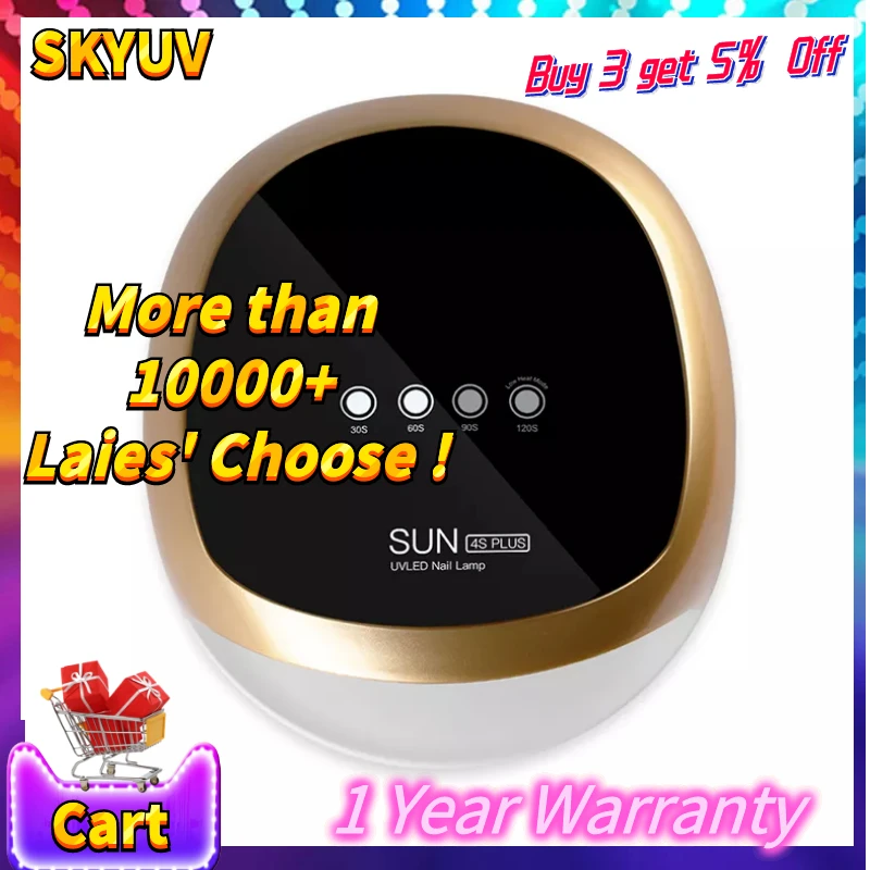 Best UV LED Lamp Nails 52W UV Lamp For Nail Manicure Timer LCD Display For Nail Dryer Gel Polish Quick Dry SUN4 Plus Nail Lamp
Best UV LED Lamp Nails 52W UV Lamp For Nail Manicure Timer LCD Display For Nail Dryer Gel Polish Quick Dry SUN4 Plus Nail Lamp