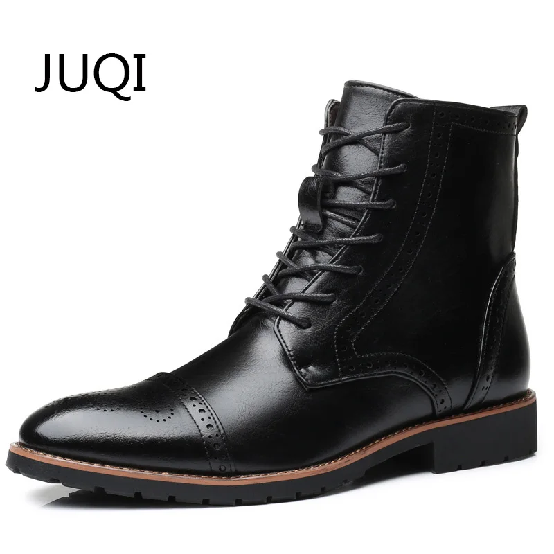 Men Motorcycle Boots Winter Mid-Calf For Pu Leather Lace-Up Pointed Toe Keep Warm Solid Loafers Moccasins Moccasin Rubber Shoes
Men Motorcycle Boots Winter Mid-Calf For Pu Leather Lace-Up Pointed Toe Keep Warm Solid Loafers Moccasins Moccasin Rubber Shoes