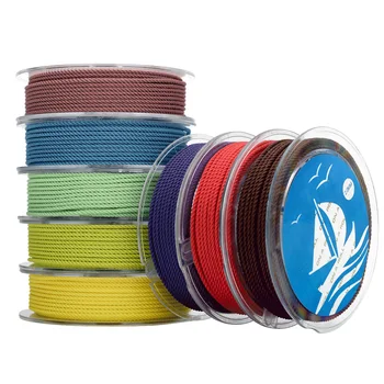 DIY 2mm Silk thread milan cord Jewelry & packing & shoes rope Necklaces & Bracelets cords 30colors No.1-15color 6meters/roll
DIY 2mm Silk thread milan cord Jewelry & packing & shoes rope Necklaces & Bracelets cords 30colors No.1-15color 6meters/roll