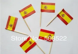 DHL free shipping Factory wholesale 65mm Banner /Advertising /Promotional Flag (toothpick flag)-Spain flag
DHL free shipping Factory wholesale 65mm Banner /Advertising /Promotional Flag (toothpick flag)-Spain flag