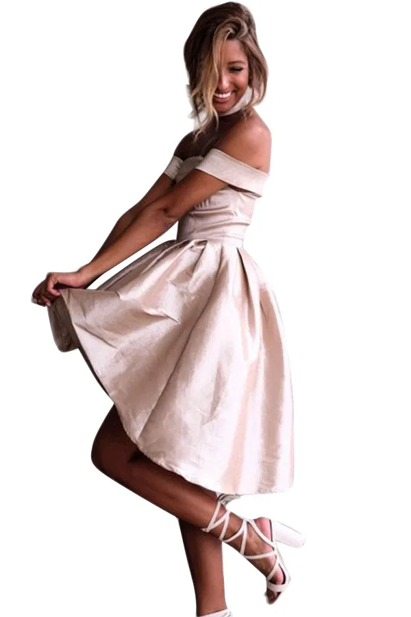 Pink-Off-Shoulder-Pleated-Satin-Homecoming-Dress-LC220438-10-1