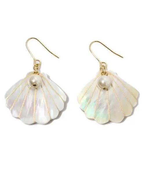 2pc Big Earrings Fresh Seaside Holiday Style Shell with Pearl Stud Earrings Coral Natural Cowrie Shells Natural Shell Decor
2pc Big Earrings Fresh Seaside Holiday Style Shell with Pearl Stud Earrings Coral Natural Cowrie Shells Natural Shell Decor