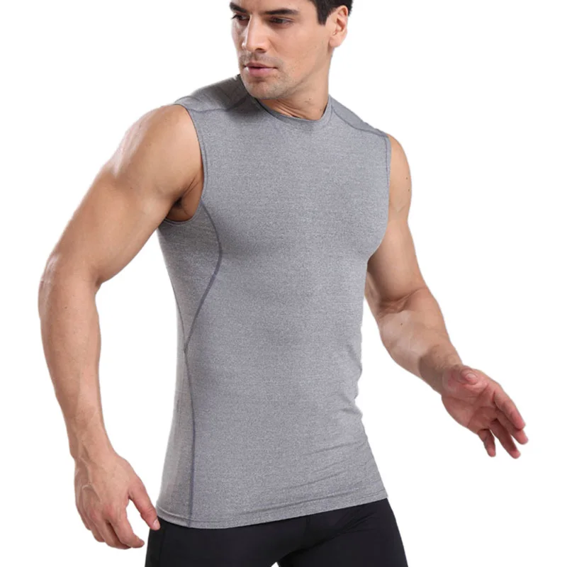 men's vest fitness training exercise sweating and quick-drying basketball clothes Outdoor running sports shirt sports tights
men's vest fitness training exercise sweating and quick-drying basketball clothes Outdoor running sports shirt sports tights