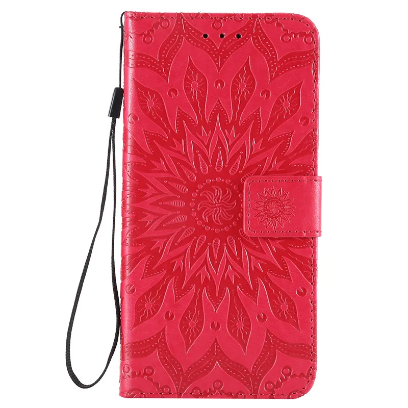 For Xiaomi pocophone F1 Case PU Leather Sun flower Embossed Flip Wallet Stand Holder Bag Phone Cover For Xiaomi pocophoneF1 Case (10)