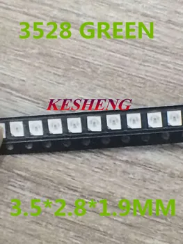 SMT SMD LED 3528 1210 Water Green 4000PCS Ultra Bright Light-Emitting Diode LED Diode Chip Lamp
SMT SMD LED 3528 1210 Water Green 4000PCS Ultra Bright Light-Emitting Diode LED Diode Chip Lamp
