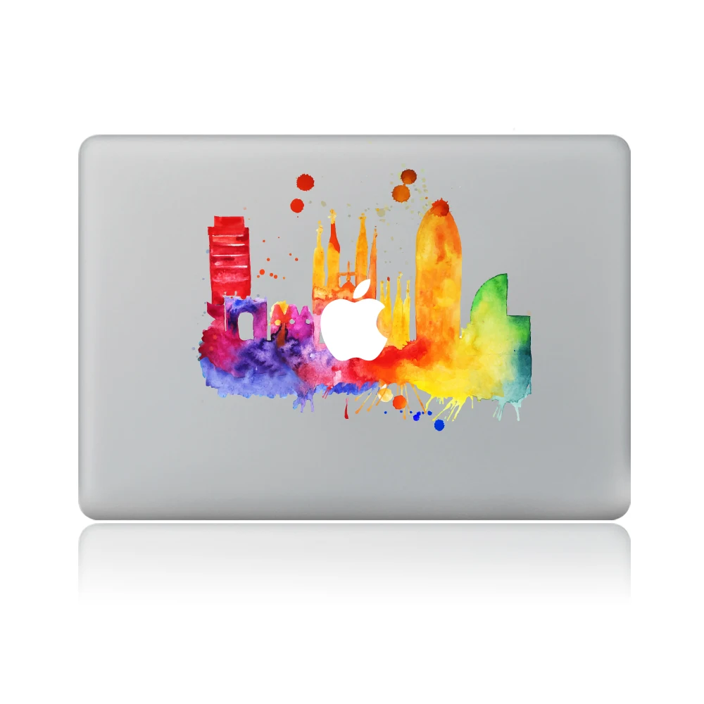 Виниловая наклейка Dream city для ноутбука стикер macbook Pro Air 13-дюймовый мультяшный