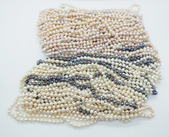 Last inventory, 71PCS White, black. Pink AA 6-7 potato-shaped natural freshwater pearl necklace, very beautiful, 18 inches
Last inventory, 71PCS White, black. Pink AA 6-7 potato-shaped natural freshwater pearl necklace, very beautiful, 18 inches