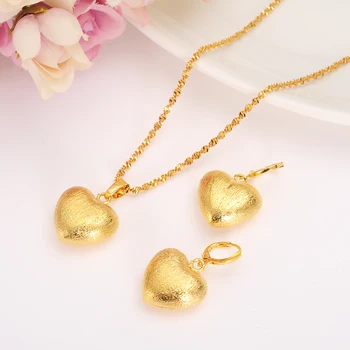 Gold dubai india heart African jewelry Set Necklace pendant Earrings Ethiopia wedding bridl jewelry sets for women girl gifts
Gold dubai india heart African jewelry Set Necklace pendant Earrings Ethiopia wedding bridl jewelry sets for women girl gifts