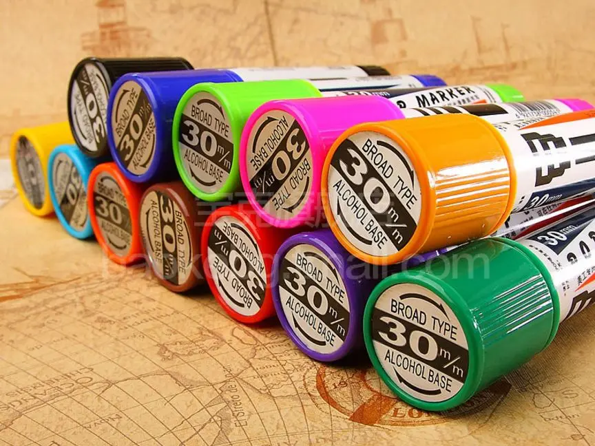 Baoke Markers Felt Brush Pens Broad Type Alcohol-Based Marker Art POP Marker Pen 20mm 30mm 12 Colors
Baoke Markers Felt Brush Pens Broad Type Alcohol-Based Marker Art POP Marker Pen 20mm 30mm 12 Colors