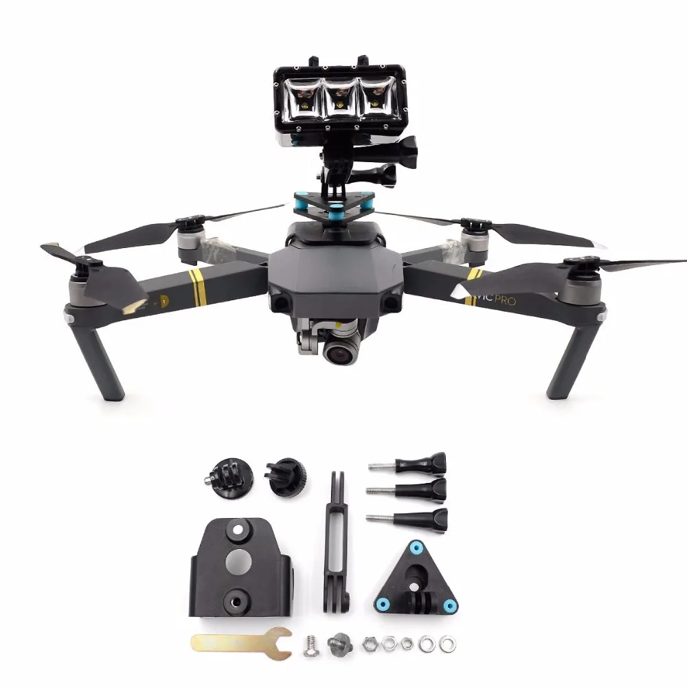 For DJI Mavic Pro 360-Degree Rotatable Camera Holder Panorama Camera Gimbal Mount Bracket Fixed Mount Stabilizer Gopro Camera
For DJI Mavic Pro 360-Degree Rotatable Camera Holder Panorama Camera Gimbal Mount Bracket Fixed Mount Stabilizer Gopro Camera