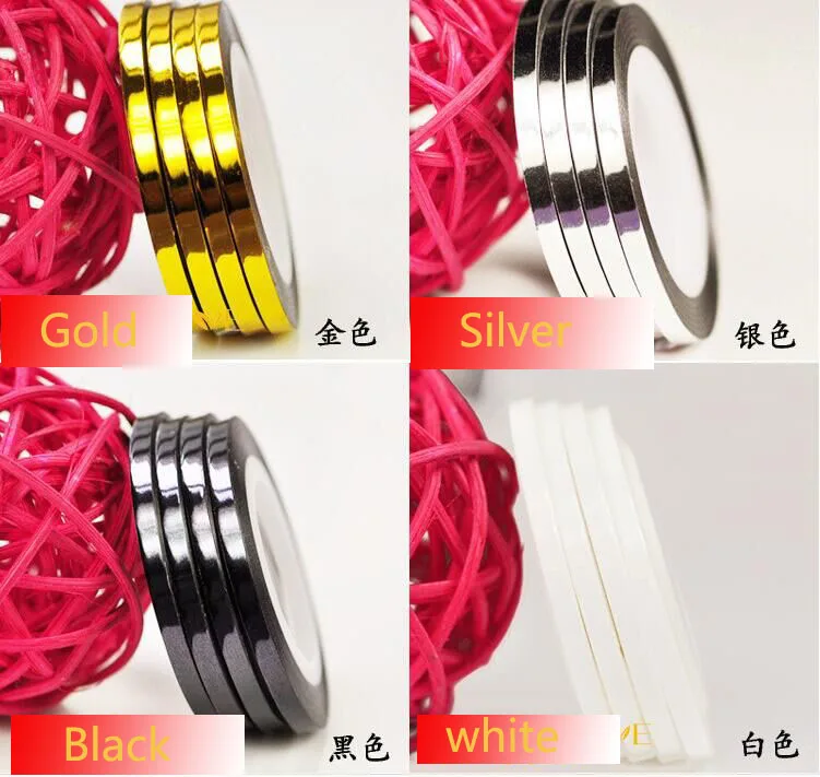 2mm/3mm Mixed Colors Radium Self-adhesive 3D Nail Line Stickers Roll Striping Tape Line Nail Art Decoration Sticker, HAZ4710HZEF
2mm/3mm Mixed Colors Radium Self-adhesive 3D Nail Line Stickers Roll Striping Tape Line Nail Art Decoration Sticker, HAZ4710HZEF