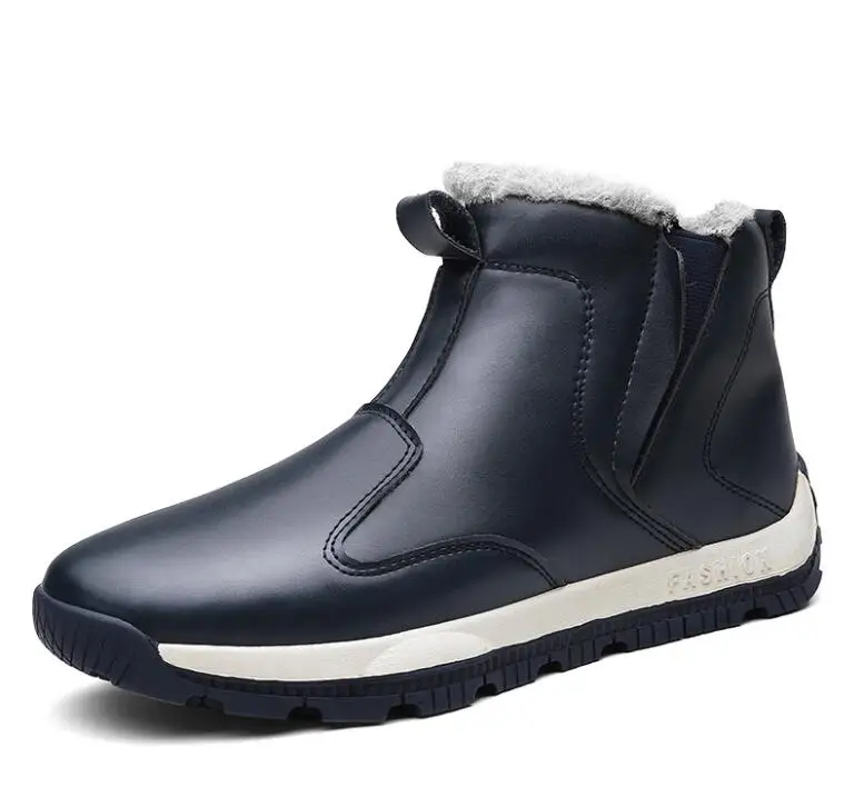 Large Size 39-48 Winter Boots Plush Keep Warm Men Slip on Boots Thick Sole Non-slip Men Work Boots Waterproof Men Boot Shoe
Large Size 39-48 Winter Boots Plush Keep Warm Men Slip on Boots Thick Sole Non-slip Men Work Boots Waterproof Men Boot Shoe