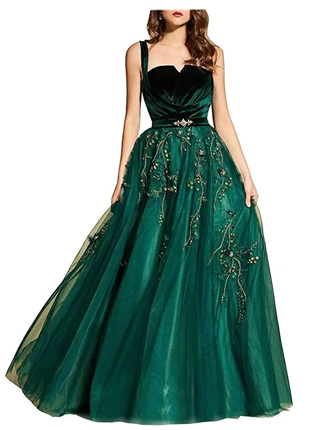 A-Line Straps Pleated Beads Prom Dress 2019 Dark Green Party Evening Dresses Abendkleider Evening Gown
A-Line Straps Pleated Beads Prom Dress 2019 Dark Green Party Evening Dresses Abendkleider Evening Gown