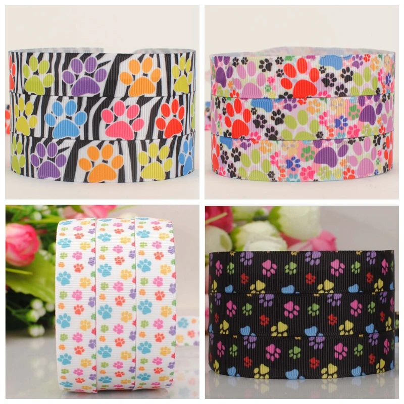 New 5/8 " 16 mm color dog paw ribbon pattern printed grosgrain tape ribbon free shipping
New 5/8 " 16 mm color dog paw ribbon pattern printed grosgrain tape ribbon free shipping