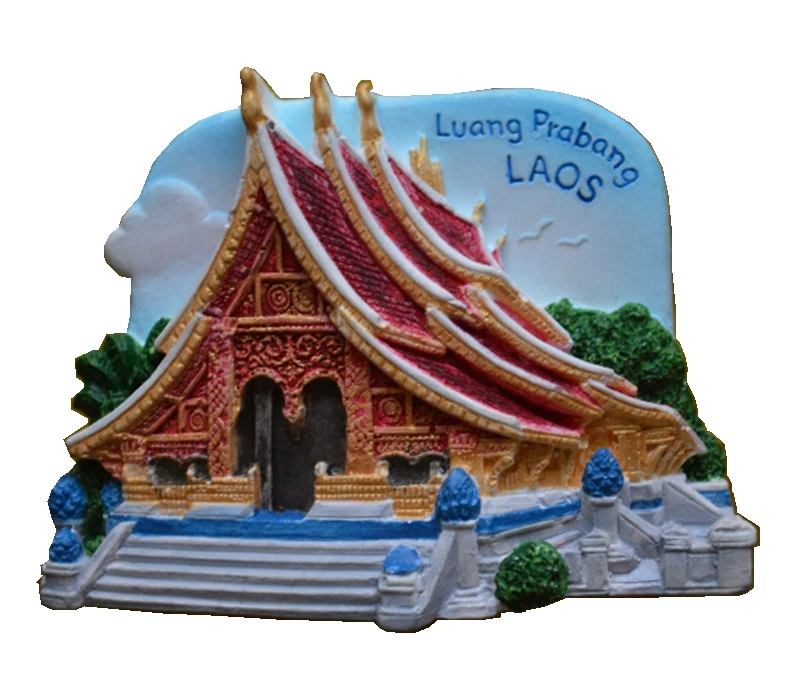 Laos Palace Museum Hand-Painted Aromatherapy Cold Porcelain 3D Fridge Magnets Travel Souvenirs Refrigerator Magnetic Sticker
Laos Palace Museum Hand-Painted Aromatherapy Cold Porcelain 3D Fridge Magnets Travel Souvenirs Refrigerator Magnetic Sticker