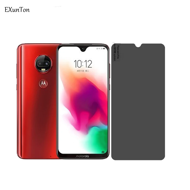 EXUNTON Privacy Tempered Glass for Motorola G7 Power Plus Anti Spy Privacy Screen Protector Anti Glare Protective Front Film
EXUNTON Privacy Tempered Glass for Motorola G7 Power Plus Anti Spy Privacy Screen Protector Anti Glare Protective Front Film