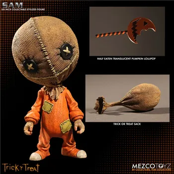 Mezco Trucco 'r Trattare Stilizzato Sam Action PVC Figure Trick Or Treat Halloween Decorazione Regalo Da Collezione Model Toy
Mezco Trucco 'r Trattare Stilizzato Sam Action PVC Figure Trick Or Treat Halloween Decorazione Regalo Da Collezione Model Toy
