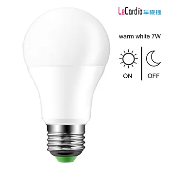 E27 Led Dust to Dawn Light Bulb Auto PIR Light Sensor Lighting Bulbs Lamp 110V Energy Saving Automatic On/Off Yard Garden House
E27 Led Dust to Dawn Light Bulb Auto PIR Light Sensor Lighting Bulbs Lamp 110V Energy Saving Automatic On/Off Yard Garden House