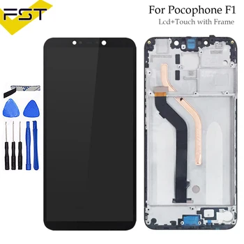 For XiaoMi Pocophone F1 LCD Display+Touch Screen Assembly with Frame Repair Parts With Tools +Adhesive For XiaoMi Pocophone F1
For XiaoMi Pocophone F1 LCD Display+Touch Screen Assembly with Frame Repair Parts With Tools +Adhesive For XiaoMi Pocophone F1