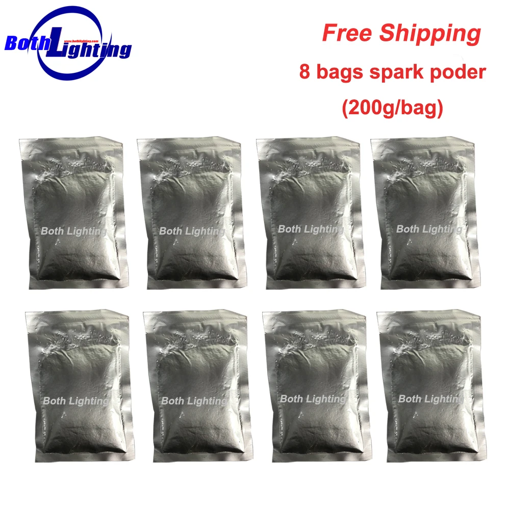 8 Bags 200g/bag For Cold Spark poder Firework Machine Wedding Party Sparkular Machine
8 Bags 200g/bag For Cold Spark poder Firework Machine Wedding Party Sparkular Machine
