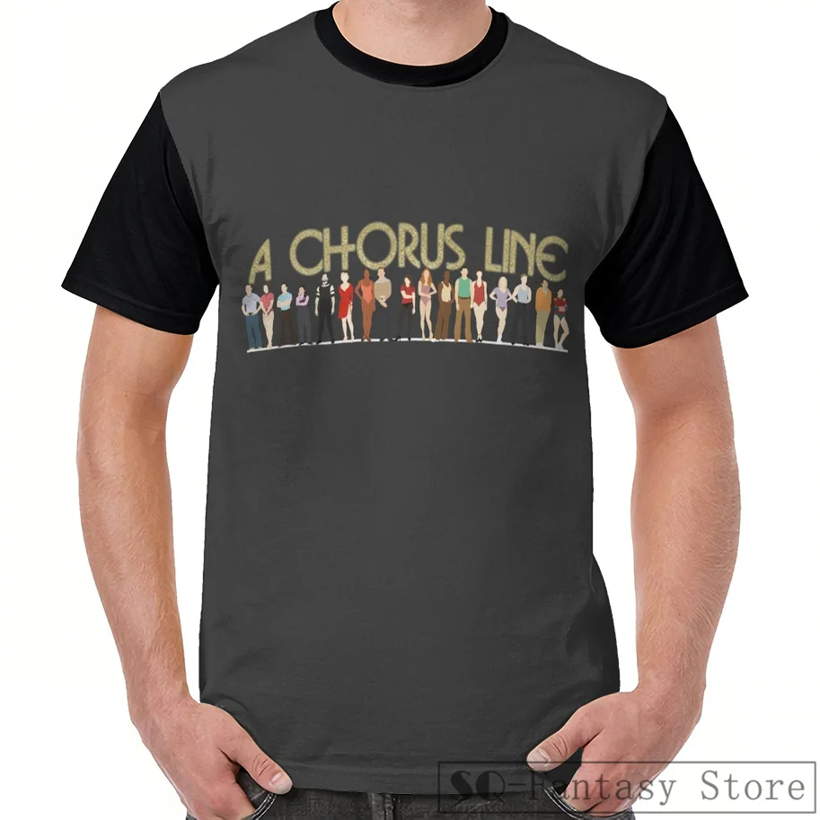 Fashion Casual print men t shirt women tops tee A Chorus Line Graphic T-Shirt men summer Short Sleeve cute tshirts
Fashion Casual print men t shirt women tops tee A Chorus Line Graphic T-Shirt men summer Short Sleeve cute tshirts
