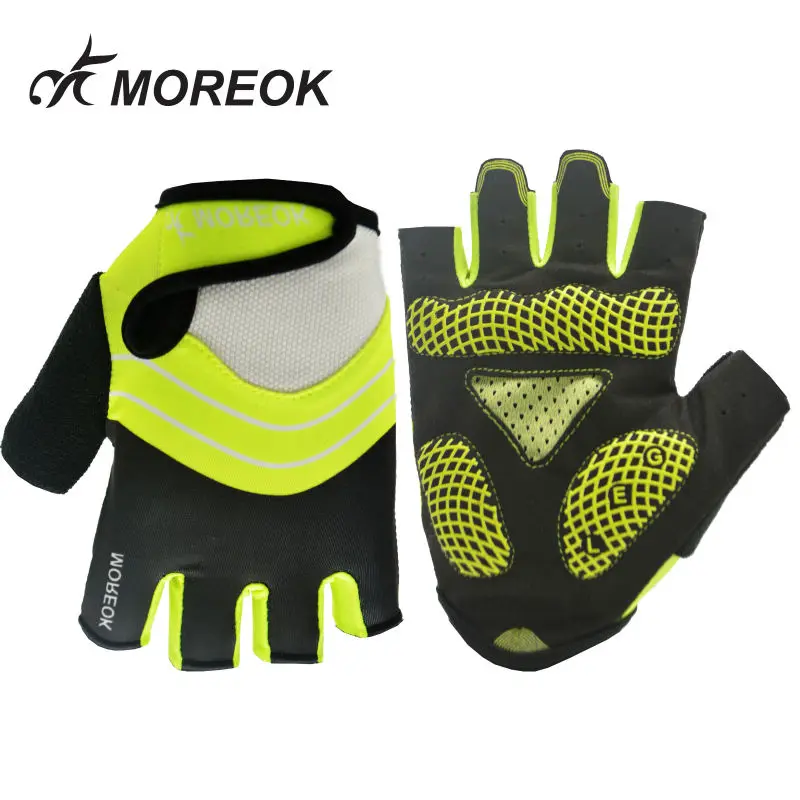 MOREOK Outdoor Professional Road Bike Bicycle Gloves Half Finger 5MM Shock-proof SBR Men Women Sports Gloves For Cycling
MOREOK Outdoor Professional Road Bike Bicycle Gloves Half Finger 5MM Shock-proof SBR Men Women Sports Gloves For Cycling