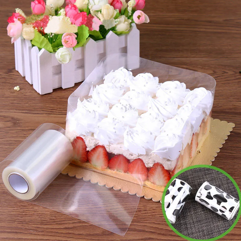 Bakeware DIY Cake Decorating Tools Kitchen Dining Bar Surrounding Edge Mousse Transparent Clear Wrapping Tape 1 Roll
Bakeware DIY Cake Decorating Tools Kitchen Dining Bar Surrounding Edge Mousse Transparent Clear Wrapping Tape 1 Roll