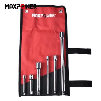 Maxpower 6pcs/set Drill Socket Adapter For Impact Driver Square Shank Square Socket Drill Bits Bar Extension Set Hand Tools B4
Maxpower 6pcs/set Drill Socket Adapter For Impact Driver Square Shank Square Socket Drill Bits Bar Extension Set Hand Tools B4