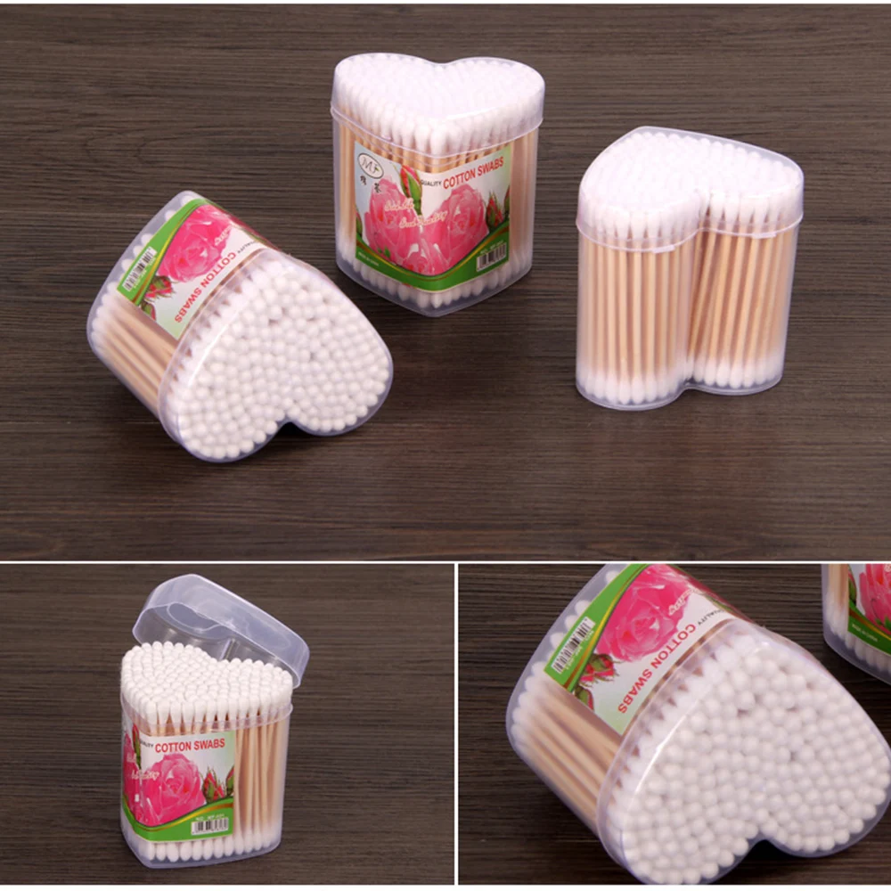 150Pcs/bag Disposable Cotton Swabs Double Head Cotton Buds Cotton Tipped Applicator For Beauty Makeup Nose Ears Cleaning Tool
150Pcs/bag Disposable Cotton Swabs Double Head Cotton Buds Cotton Tipped Applicator For Beauty Makeup Nose Ears Cleaning Tool