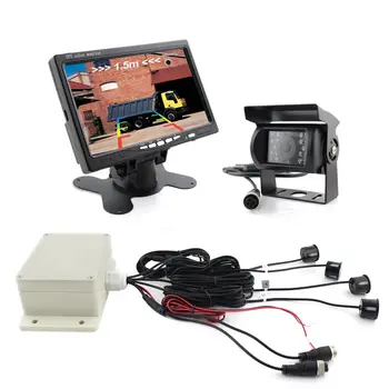 Car Parking 7 Inch Car Monitor Rear View Camera 120 degree backup camera for Truck Trailer Bus Parking sensor System
Car Parking 7 Inch Car Monitor Rear View Camera 120 degree backup camera for Truck Trailer Bus Parking sensor System
