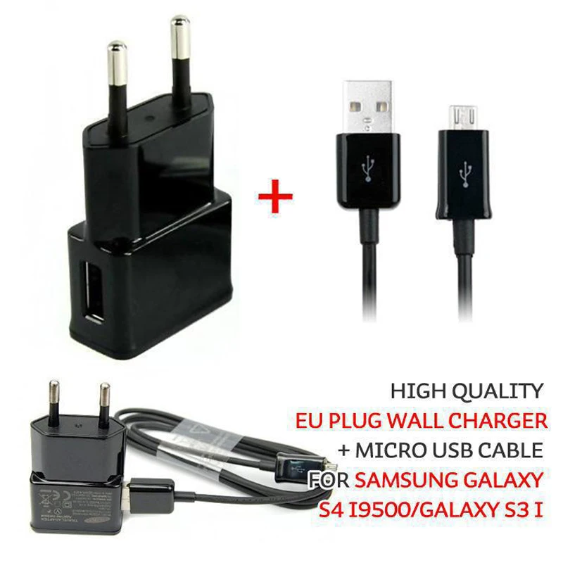 Universal 5V 2A EU US Plug Fast Charger + 1M Micro USB Cable Adapter for Samsung Huaweu Xiaomi LG HTC phone Tablet PC
Universal 5V 2A EU US Plug Fast Charger + 1M Micro USB Cable Adapter for Samsung Huaweu Xiaomi LG HTC phone Tablet PC