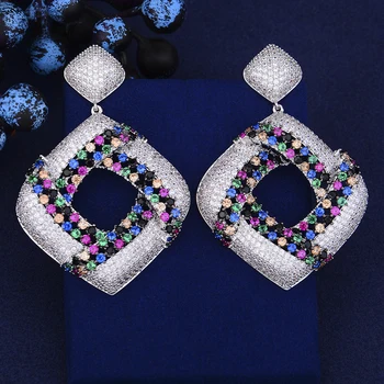 GODKI Luxury Geometric African Long Dangle Earrings For Women Wedding Cubic Zircon Crystal CZ Dubai Indian Bridal Earrings Hots
GODKI Luxury Geometric African Long Dangle Earrings For Women Wedding Cubic Zircon Crystal CZ Dubai Indian Bridal Earrings Hots