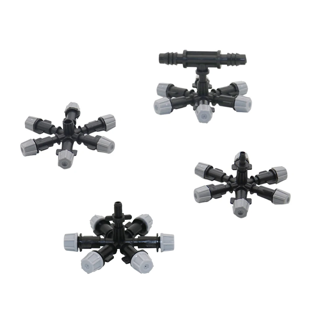 1 Pc Multi-nozzle Gray Sprinkler Garden Greenhouse Irrigation Sprayer Agriculture tools Water Fogger Cooling Misting Nozzle
1 Pc Multi-nozzle Gray Sprinkler Garden Greenhouse Irrigation Sprayer Agriculture tools Water Fogger Cooling Misting Nozzle