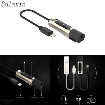 New Bolaxin Car Styling Headphone/Earphone Jack Adapter Cable with Music Control for iPhone 7/iPhone 7 Plus
New Bolaxin Car Styling Headphone/Earphone Jack Adapter Cable with Music Control for iPhone 7/iPhone 7 Plus