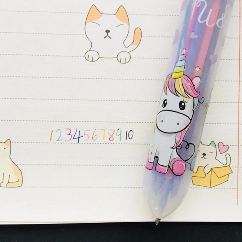 Lovely Unicorn Power 10 Colors Chunky Ballpoint Pen School Office Supply Gift Stationery Papelaria Escolar
Lovely Unicorn Power 10 Colors Chunky Ballpoint Pen School Office Supply Gift Stationery Papelaria Escolar