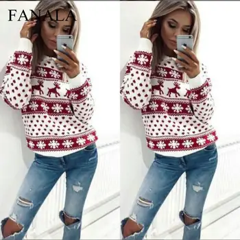 New Autumn Lady Jumper Sweater Pullover Tops Coat Christmas Winter Womens Ladies Warm Brief Sweaters Clothing
New Autumn Lady Jumper Sweater Pullover Tops Coat Christmas Winter Womens Ladies Warm Brief Sweaters Clothing