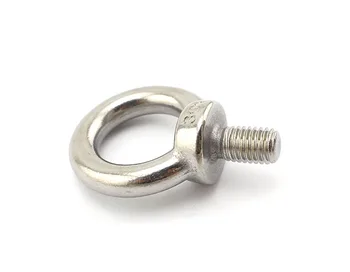 (50PCS/LOT) M3 DIN580 Eye Bolt 304 Stainless Steel Marine Lifting Eye Screws Ring Loop Hole For Cable Rope Eye Bolt
(50PCS/LOT) M3 DIN580 Eye Bolt 304 Stainless Steel Marine Lifting Eye Screws Ring Loop Hole For Cable Rope Eye Bolt