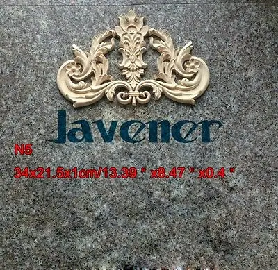 N5 -34x21.5x1cm Wood Carved Long Onlay Applique Unpainted Frame Door Decal Working carpenter Flower
N5 -34x21.5x1cm Wood Carved Long Onlay Applique Unpainted Frame Door Decal Working carpenter Flower