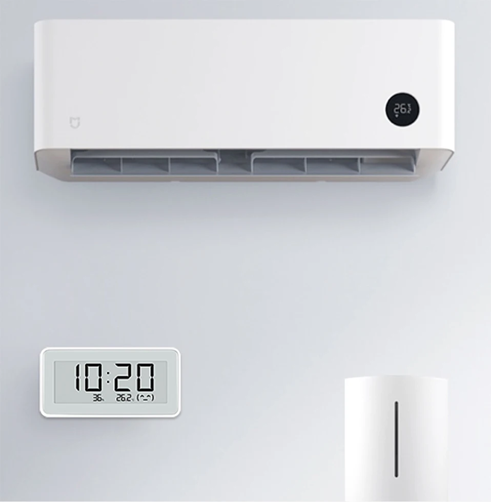 20Xiaomi Mijia BT4.0 Wireless Smart Electric Digital clock Indoor&Outdoor Hygrometer Thermometer LCD Temperature Measuring Tools Set