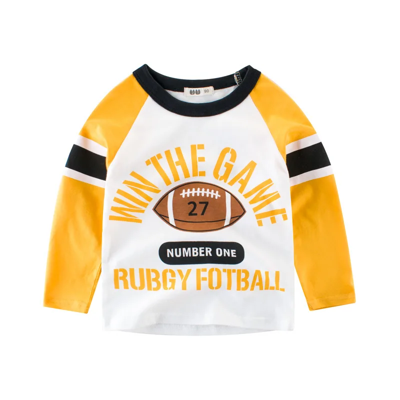 2018 Autumn Boys Cotton T-Shirt Long Sleeve T Shirts Boy Tops Yellow Green 2 Colors for Kids Children
2018 Autumn Boys Cotton T-Shirt Long Sleeve T Shirts Boy Tops Yellow Green 2 Colors for Kids Children