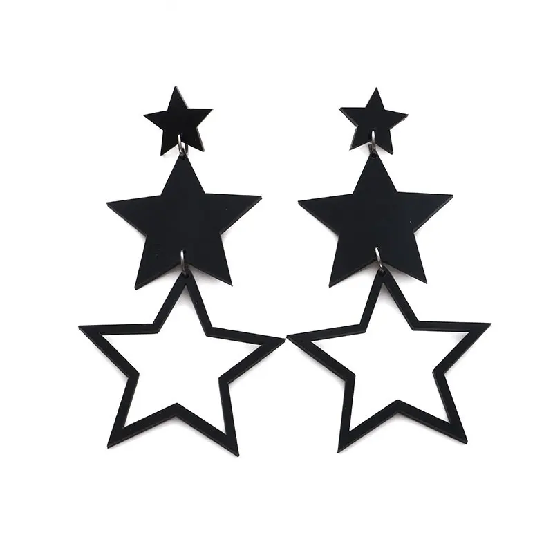 3 Twinkle Stars Earring Laser cut Fashion Acrylic Earrings Cute Jewelry for woman
3 Twinkle Stars Earring Laser cut Fashion Acrylic Earrings Cute Jewelry for woman