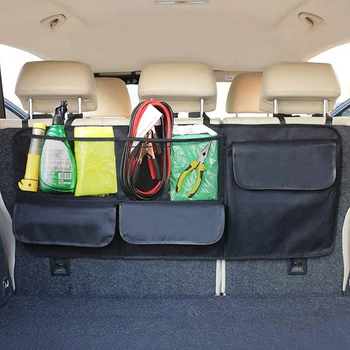 Car Backseat Trunk Organizer Storage Bag With New Multi-use Oxford SUV Hatchback Trunk and Seat Back Cargo Organizers Universal
Car Backseat Trunk Organizer Storage Bag With New Multi-use Oxford SUV Hatchback Trunk and Seat Back Cargo Organizers Universal