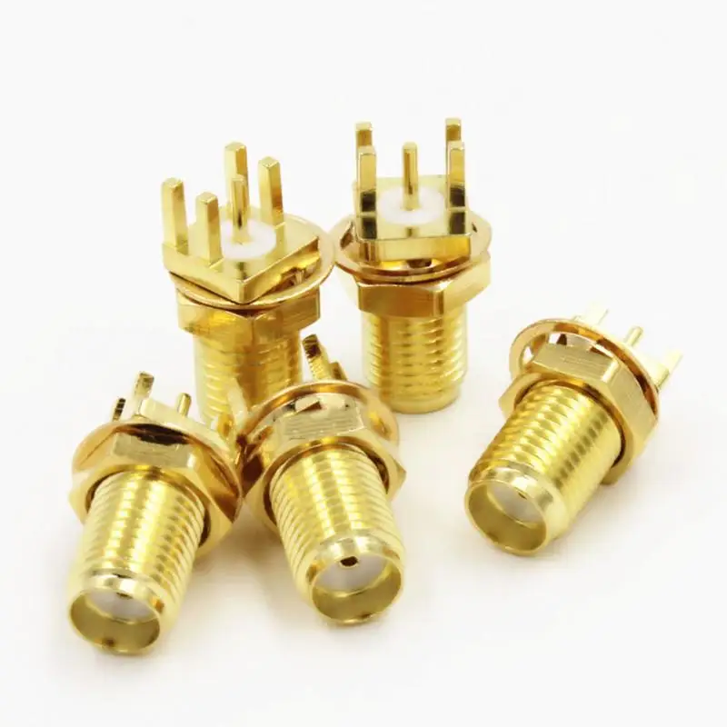 10Pcs 1.6mm SMA Female Jack Solder Edge PCB Straight Mount Gold plated RF Connector Receptacle Solder
10Pcs 1.6mm SMA Female Jack Solder Edge PCB Straight Mount Gold plated RF Connector Receptacle Solder