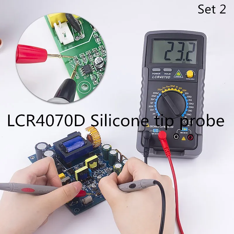 HONEYTEK LCR4070D Professional Digital Multimeter LCR digital bridge resistance meter Capacitance tester Inductance multimeter
HONEYTEK LCR4070D Professional Digital Multimeter LCR digital bridge resistance meter Capacitance tester Inductance multimeter
