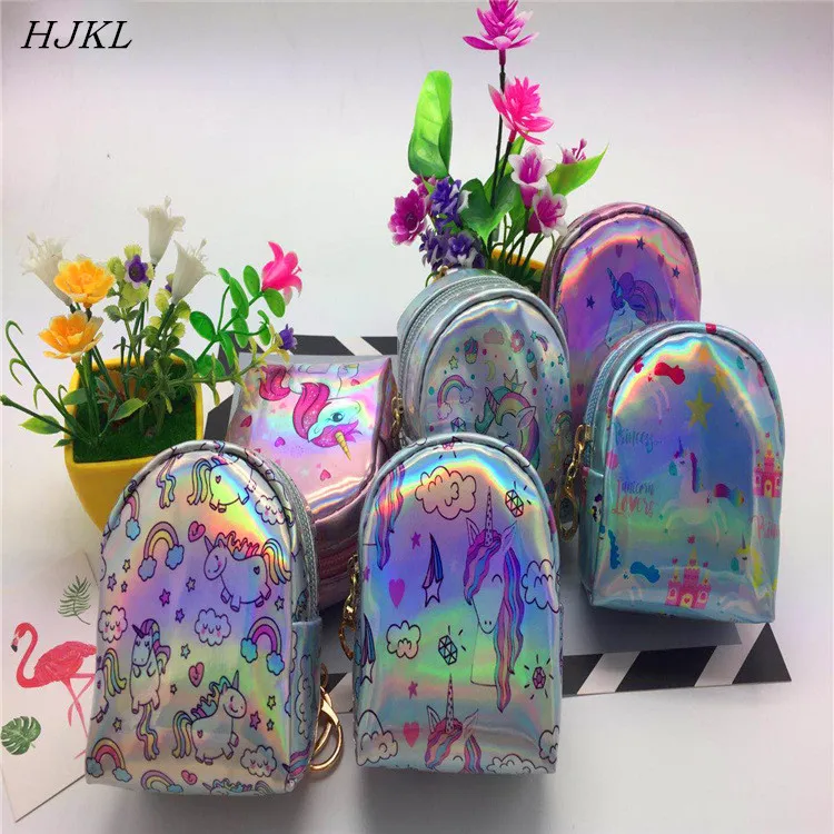 HJKL new unicorn sequin unreal color zero wallet small bag laser mini zero wallet earphone bag manufacturer girls wall gift
HJKL new unicorn sequin unreal color zero wallet small bag laser mini zero wallet earphone bag manufacturer girls wall gift